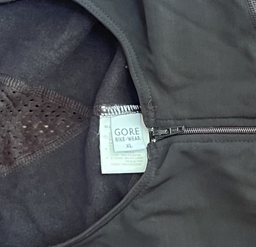 Thermo Einteiler von Gore Wear (XL Herren) Träger- Radhose warm schwarz