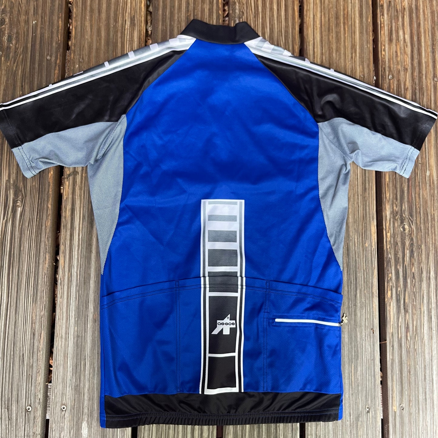 Zipper Radtrikot von Assos (Herren L) blau