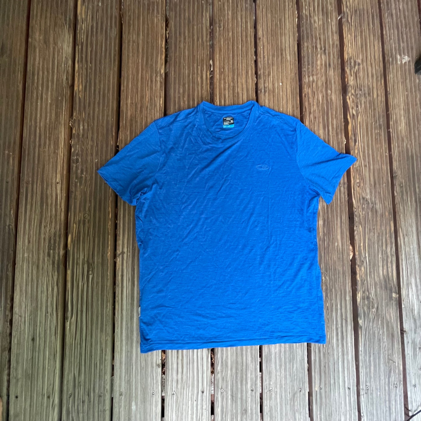 T-Shirt von Icebreaker Merino Cool Lite (XL Herren) blau