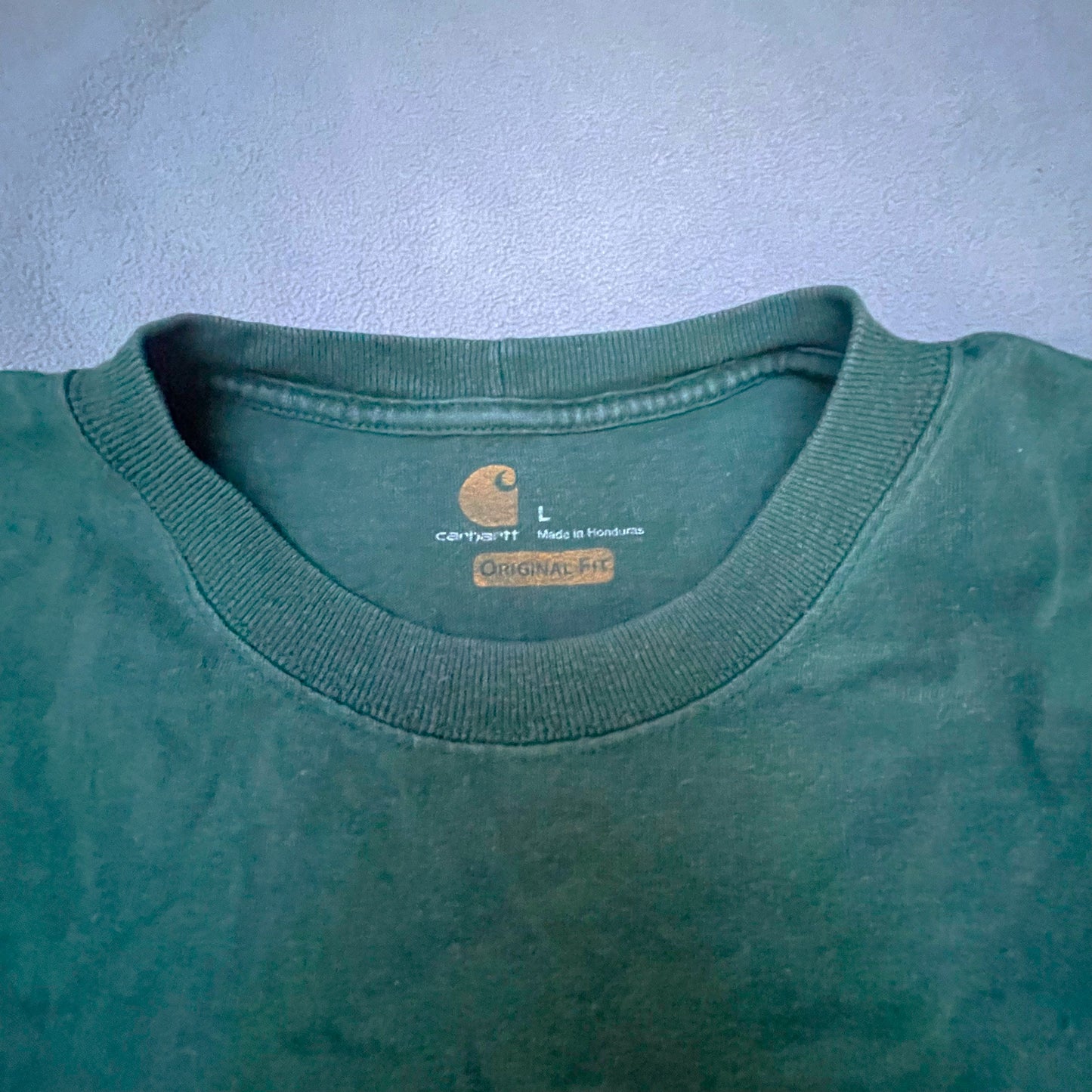 T-Shirt Herren L von Carhartt grün