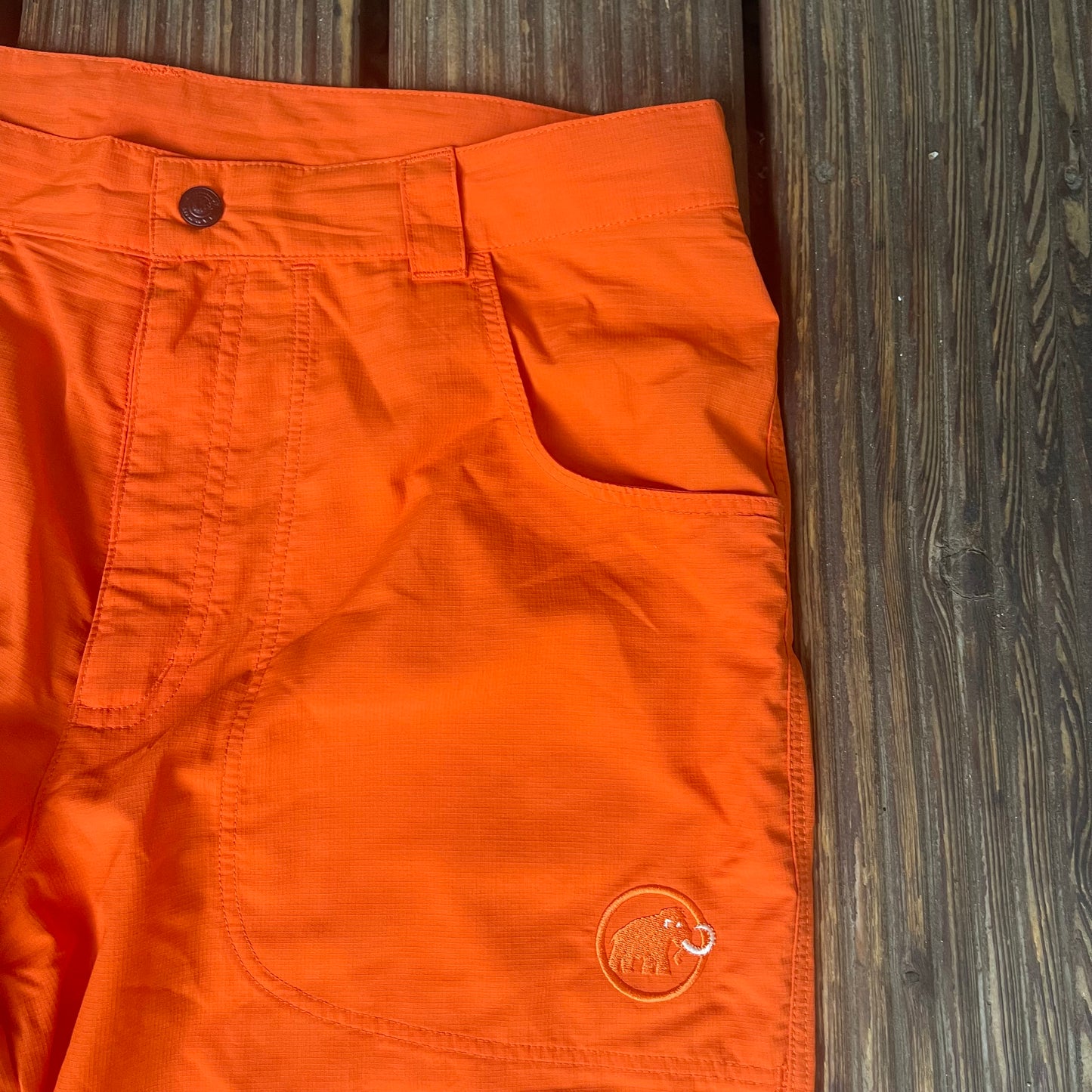 3/4 Wanderhose von Mammut (Herren L) orange