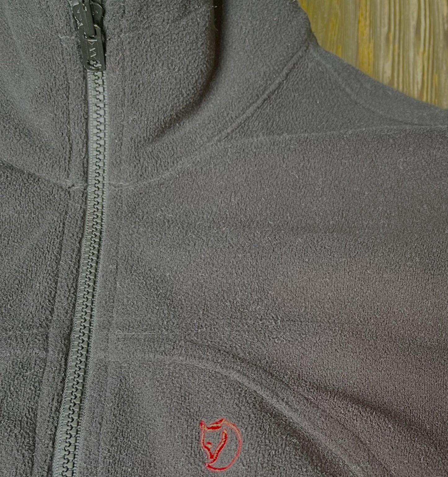 Fleecejacke Fjällräven (L Damen) Zipper- Sweatshirt schwarz