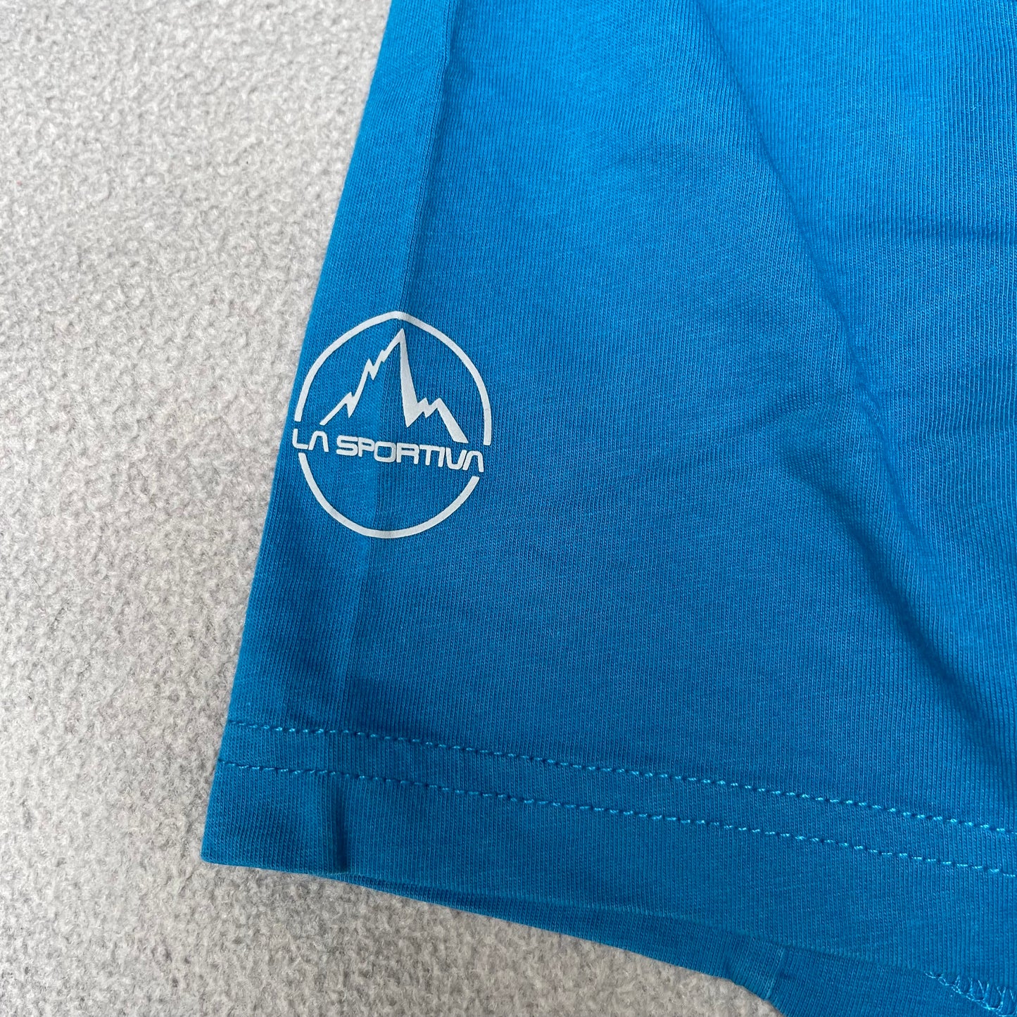 T-Shirt von La Sportiva S Herren 100% Baumwolle blau mit Print
