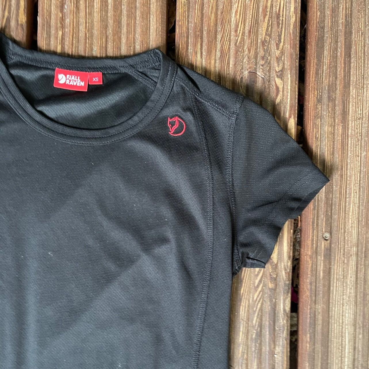 Funktions-T-Shirt von Fjällräven (XS Damen) schwarz