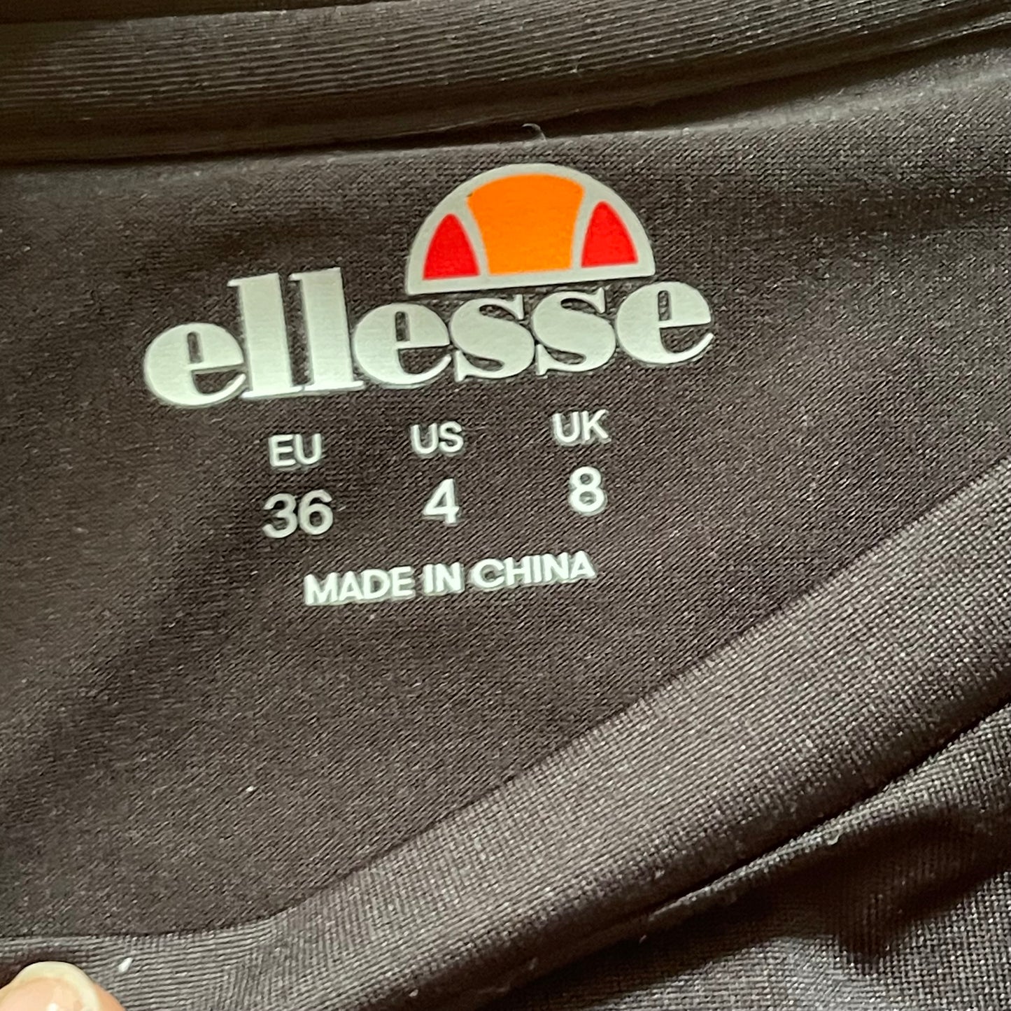 Funktions-T-Shirt von Ellesse (S Damen) Stretch schwarz