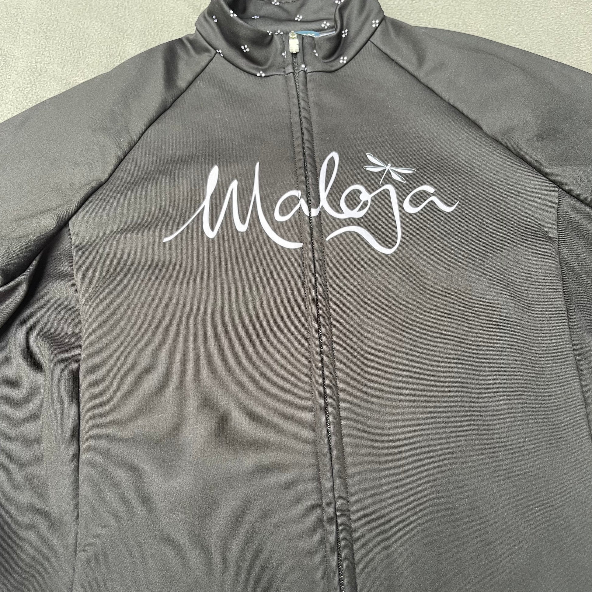 Radtrikot Jacke von Maloja ( S Damen) schwarz - wanderlich.com