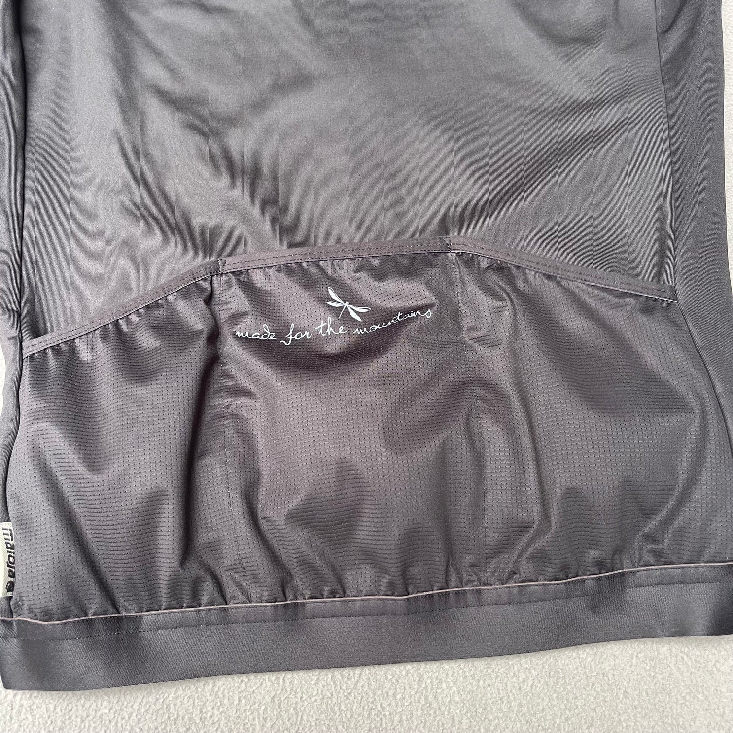 Radtrikot Jacke von Maloja ( S Damen) schwarz - wanderlich.com
