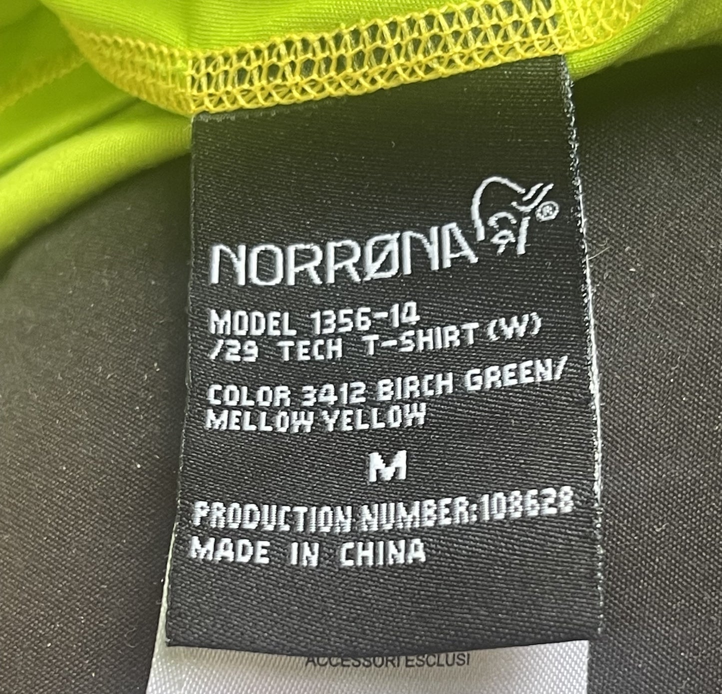 Tech T-Shirt von Norrøna (M Damen) grün