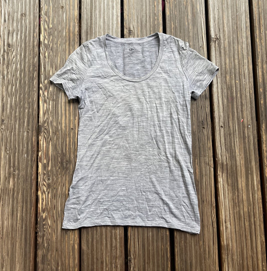 T-Shirt von Icebreaker Merino (S Damen) grau