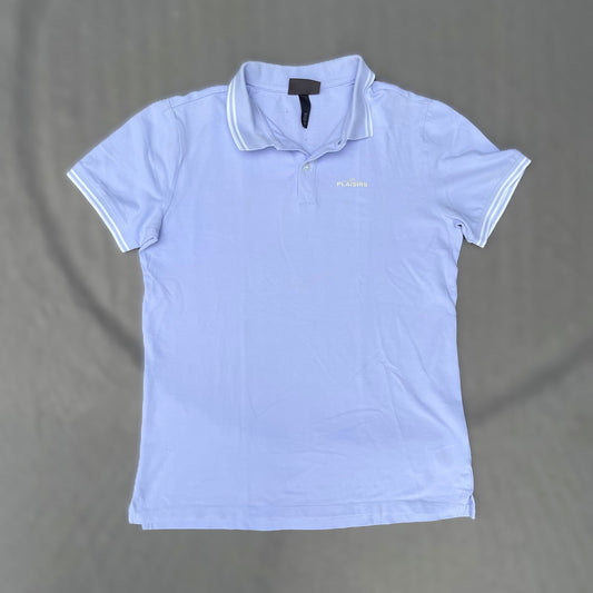 Polo-Shirt 100% Baumwolle hellblau S