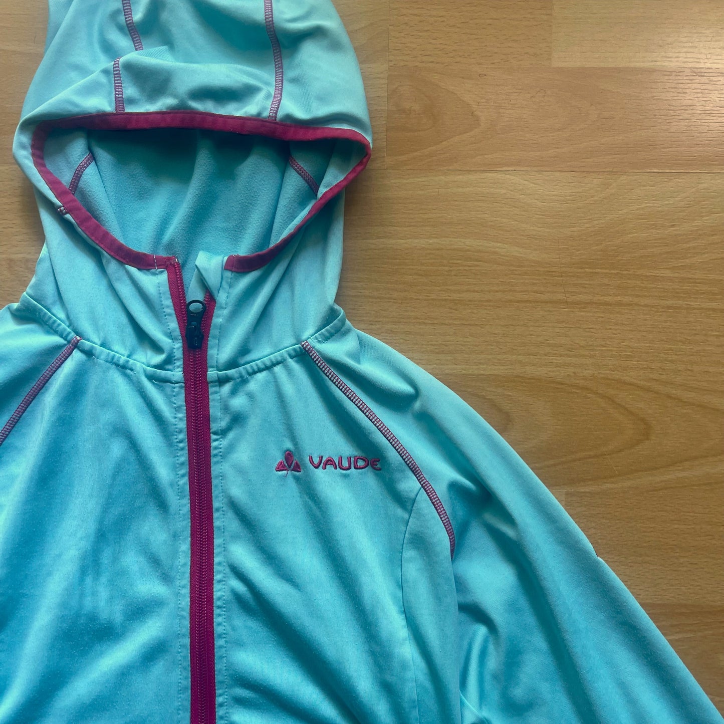 Fleecejacke von Vaude (XS /S Damen) Hoodie blau - türkis