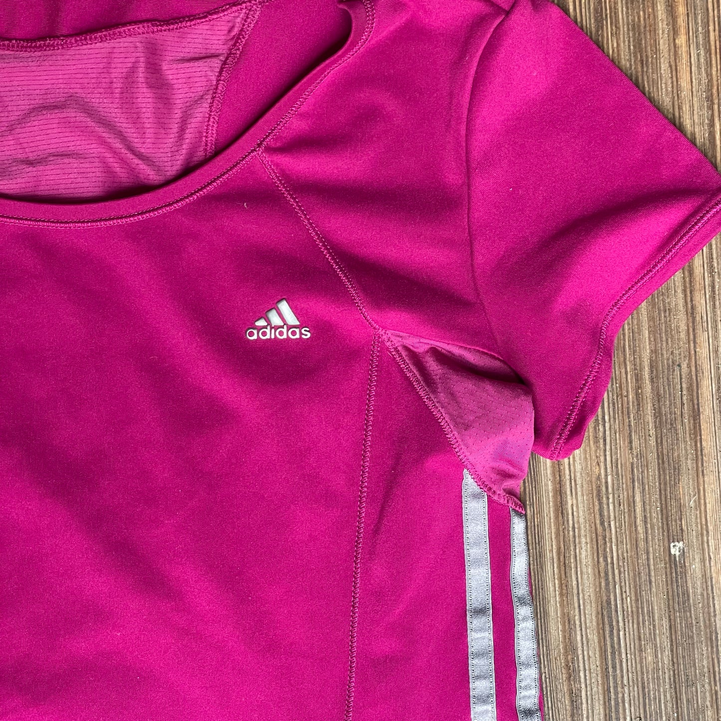 T-Shirt ( L Damen ) von Adidas Clima Cool pink