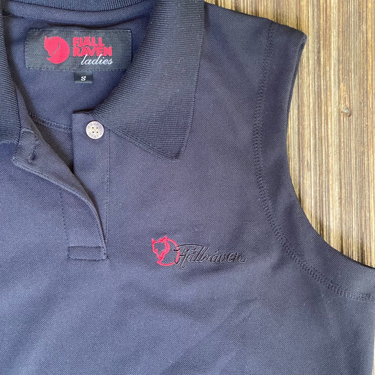 Polo-Shirt von Fjällräven (Damen S) ärmellos schwarz