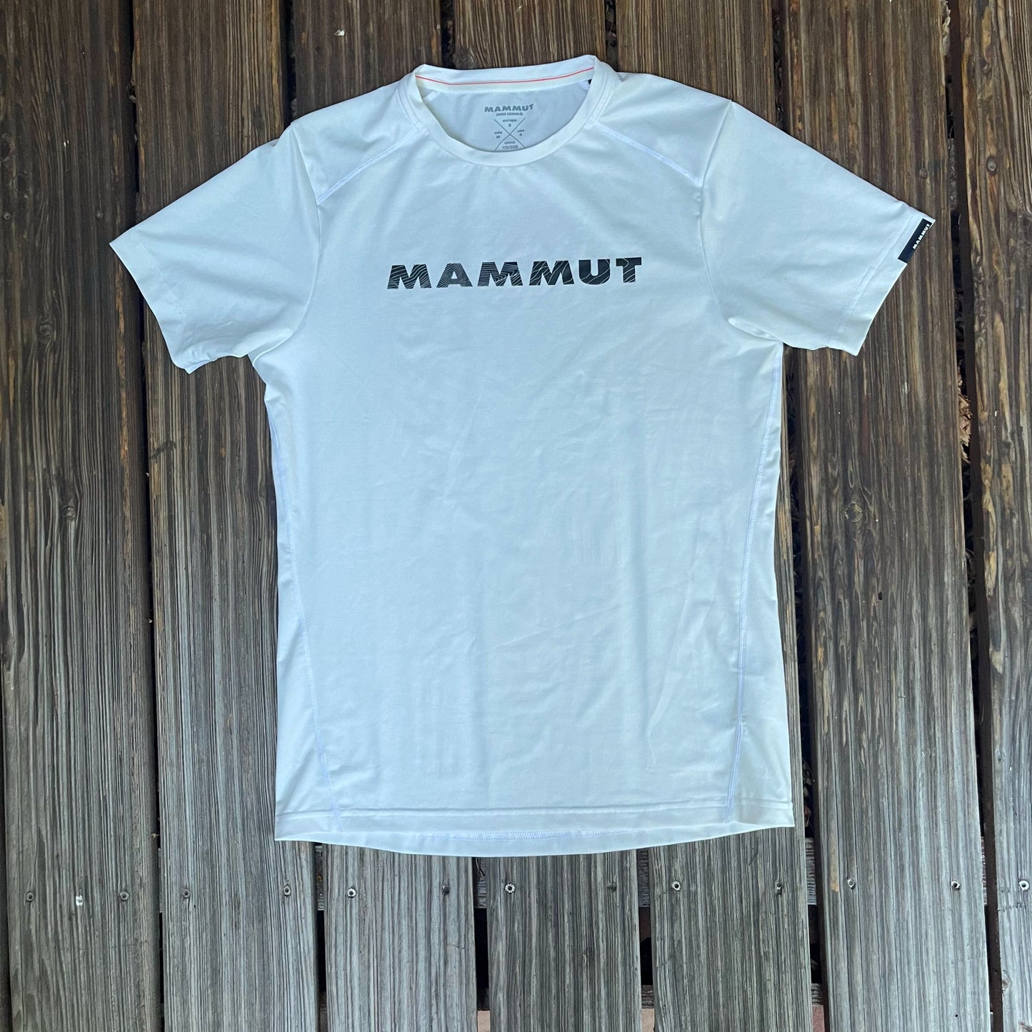 Mammut T-Shirt (S Herren) weiß mit Logo