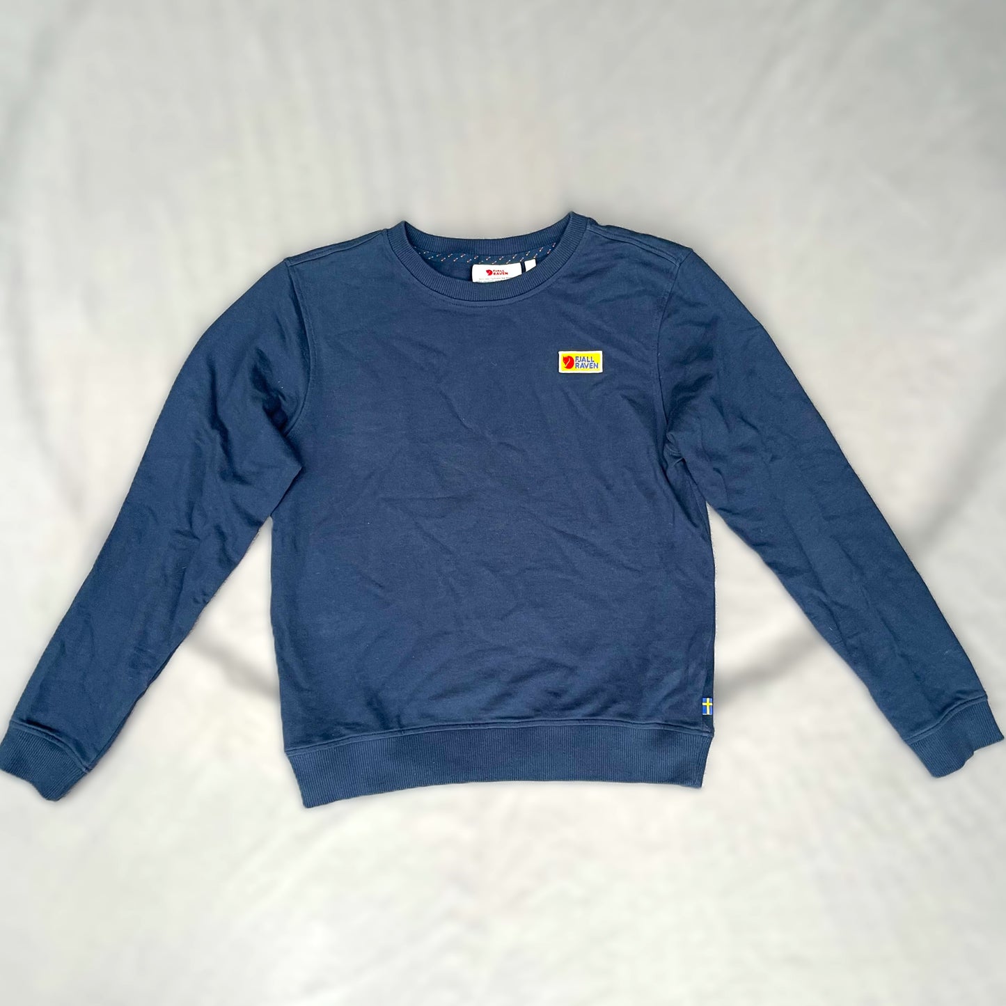 Fjällräven Vardag Sweater (XS Damen) Bio-Baumwolle blau