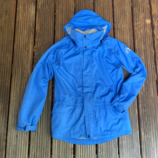 Funktions- Regen- Jacke von Vaude (M Damen) blau