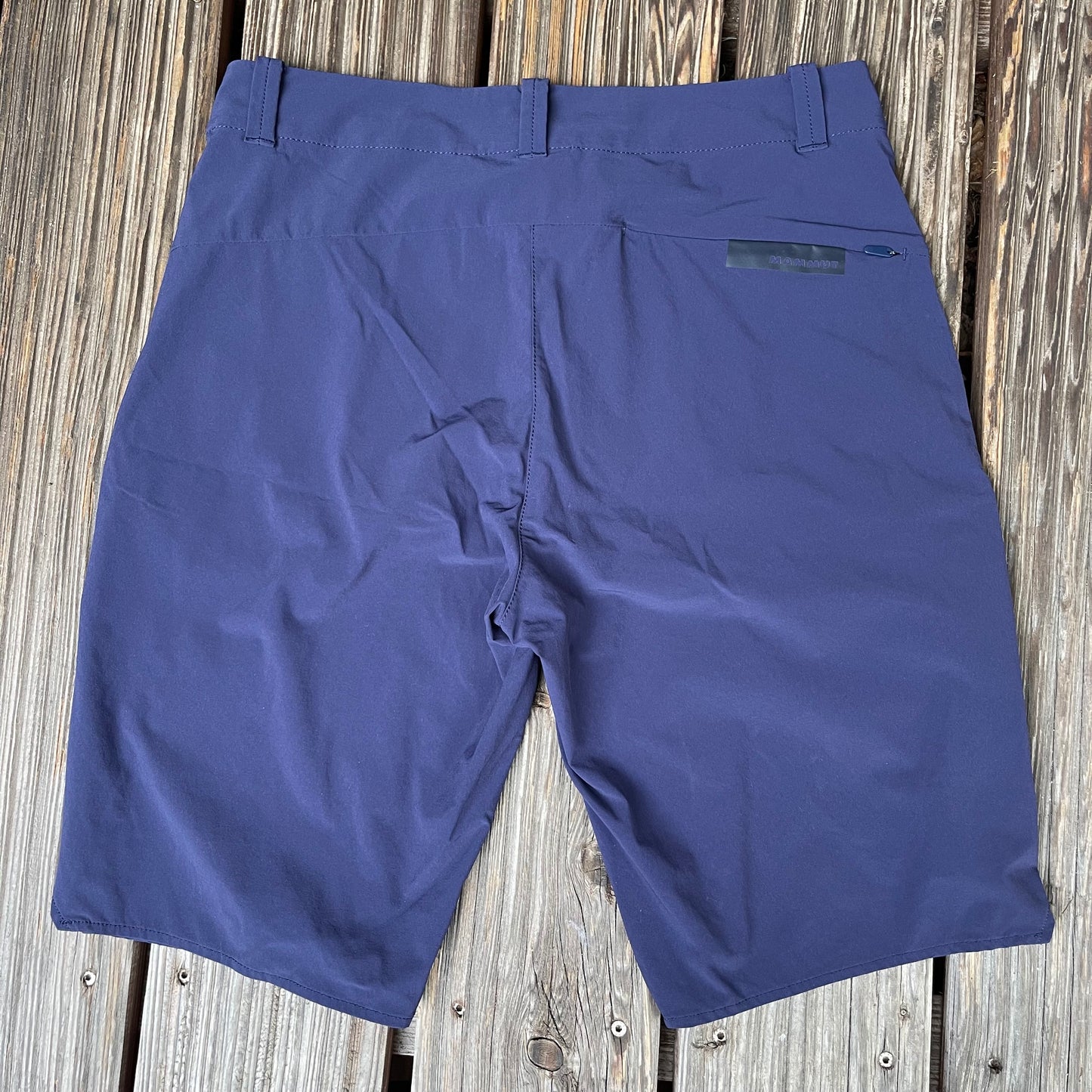 Kurze Wanderhose Mammut (M Damen) Shorts dunkelblau