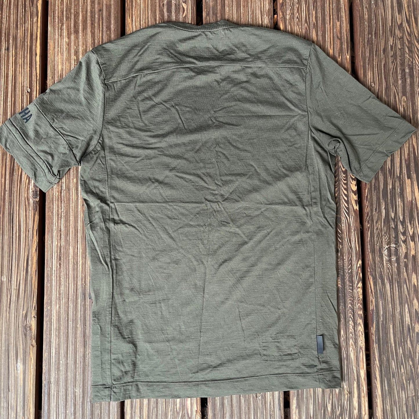 T-Shirt von RAPHA Merino (Herren S) olive