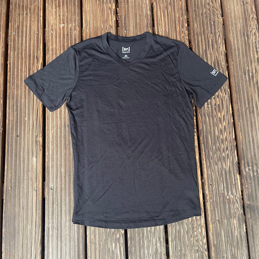Funktions-T-Shirt von SuperNatural Merino (M Herren) schwarz