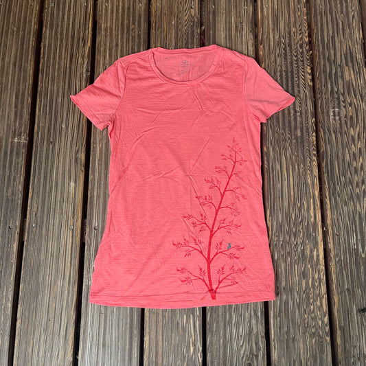 T-Shirt S von Icebreaker Merino rosa