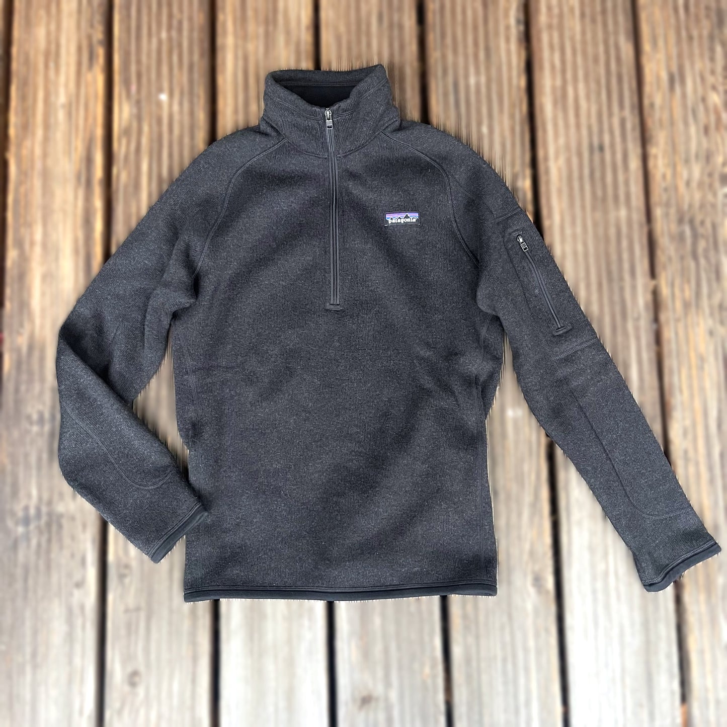 Fleecepullover Patagonia M Better Sweater graphit-grau