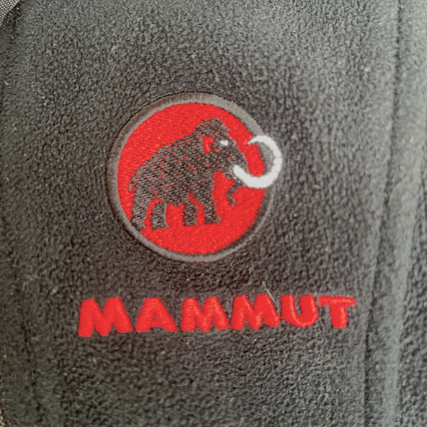 Mammut Fleece- Weste Herren S Windstopper schwarz