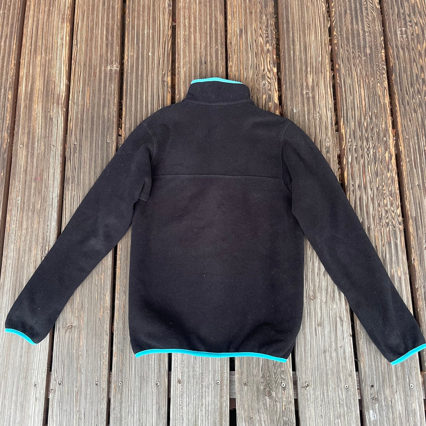 Patagonia Synchilla Fleece- Pullover S schwarz, türkis