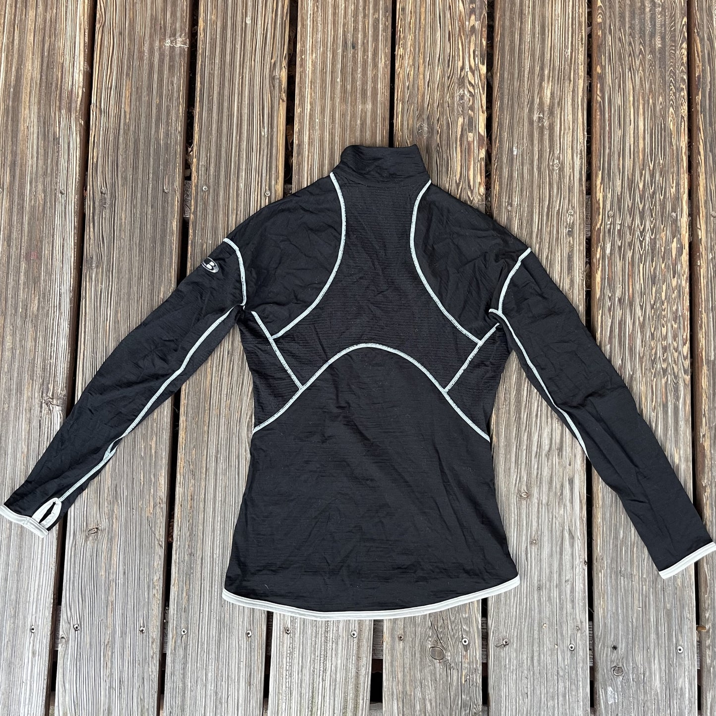 Longsleeve Icebreaker XS Merino Thermo- Langarmshirt schwarz