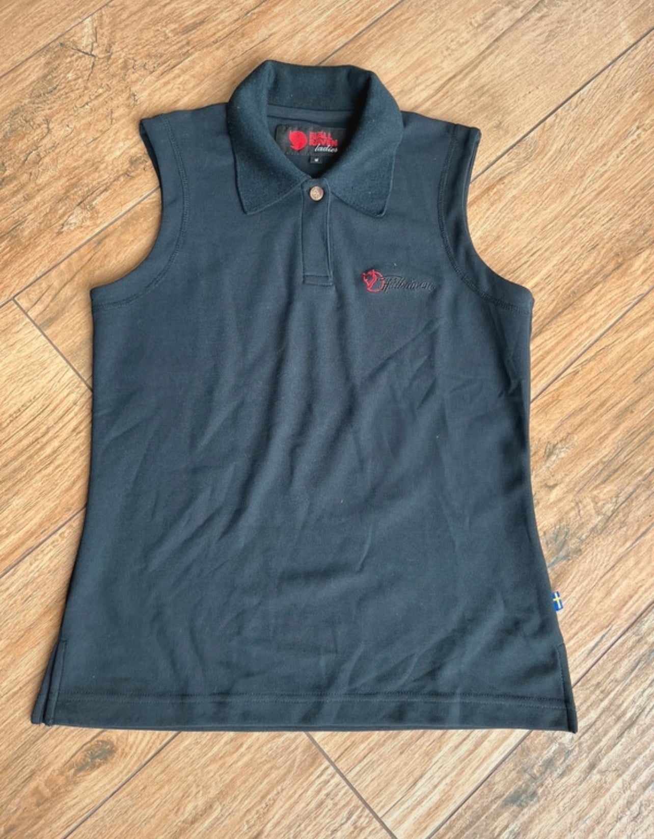 Polo-Shirt von Fjällräven (Damen S) ärmellos schwarz