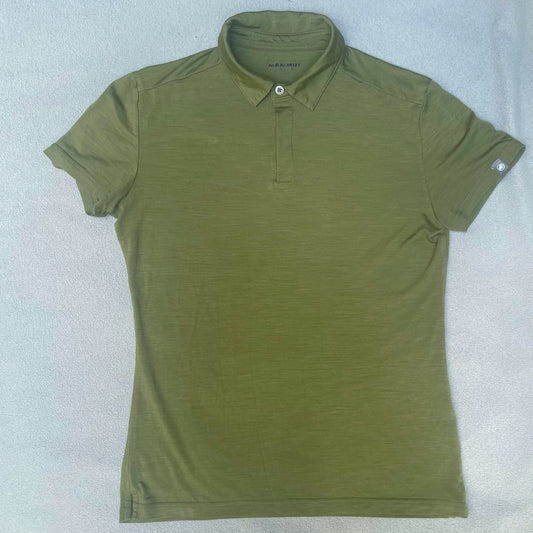 Polo-Shirt Damen S von Mammut khaki - wanderlich.com