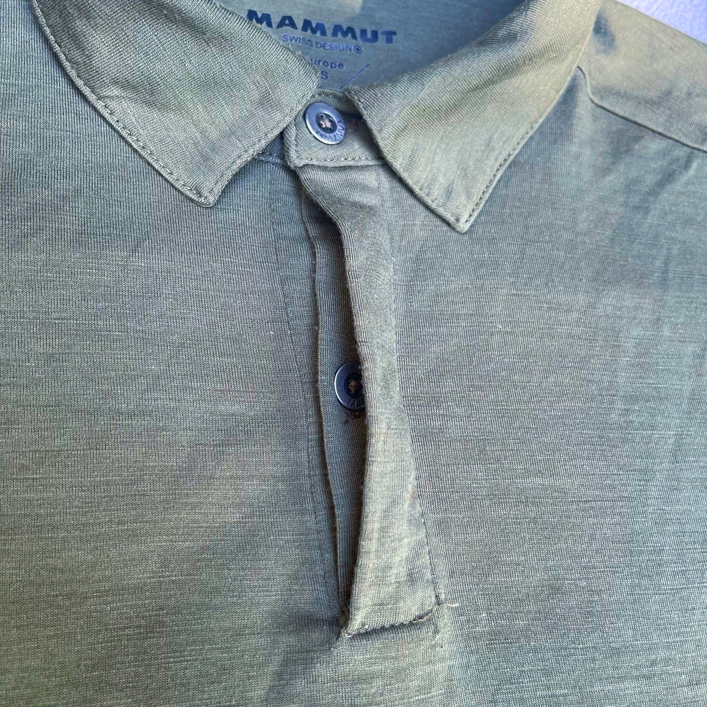 Polo-Shirt Damen S von Mammut khaki