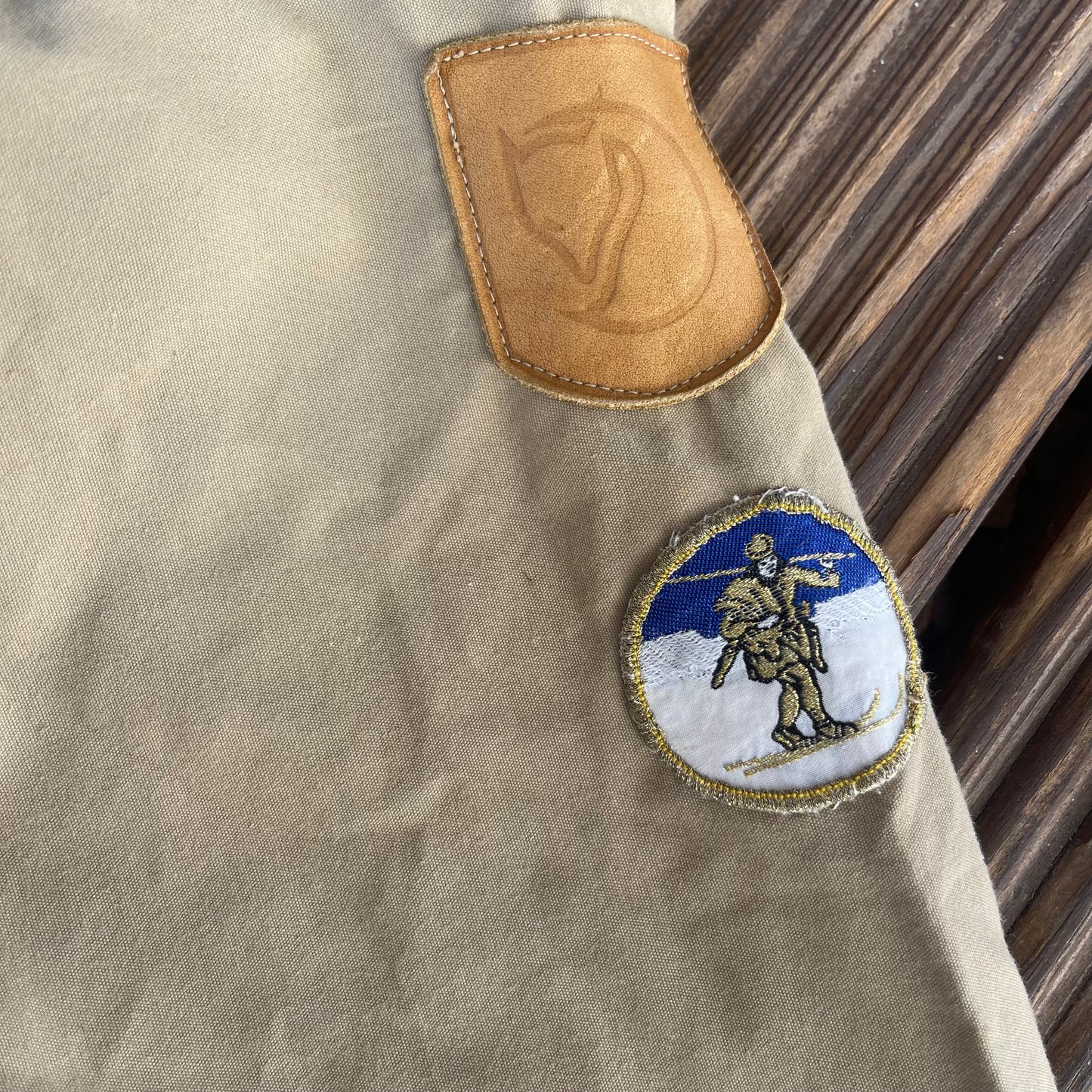 Vintage Fjällräven Übergangsjacke RÄVEN JACKET M beige