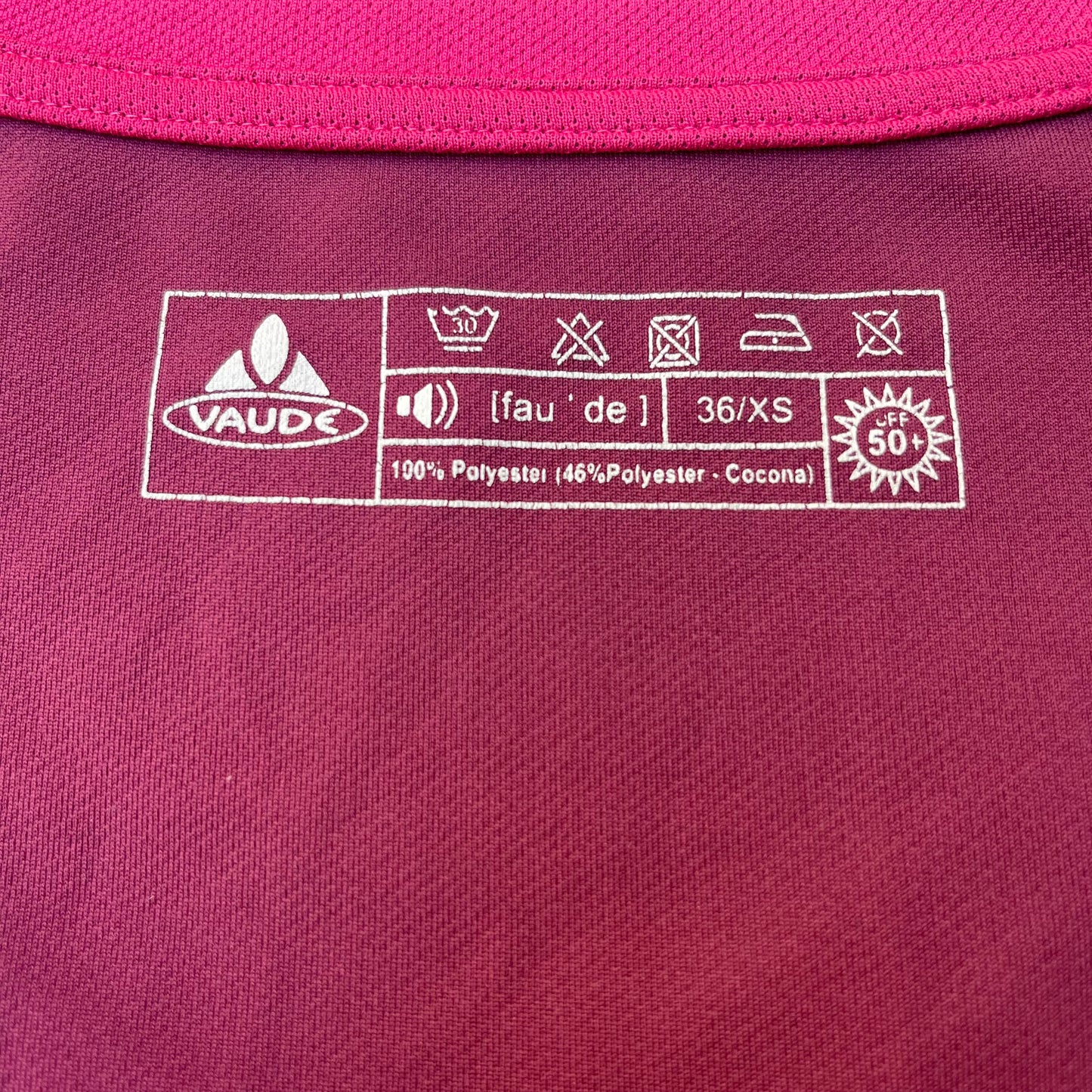 T-Shirt von Vaude Damen XS pink neu