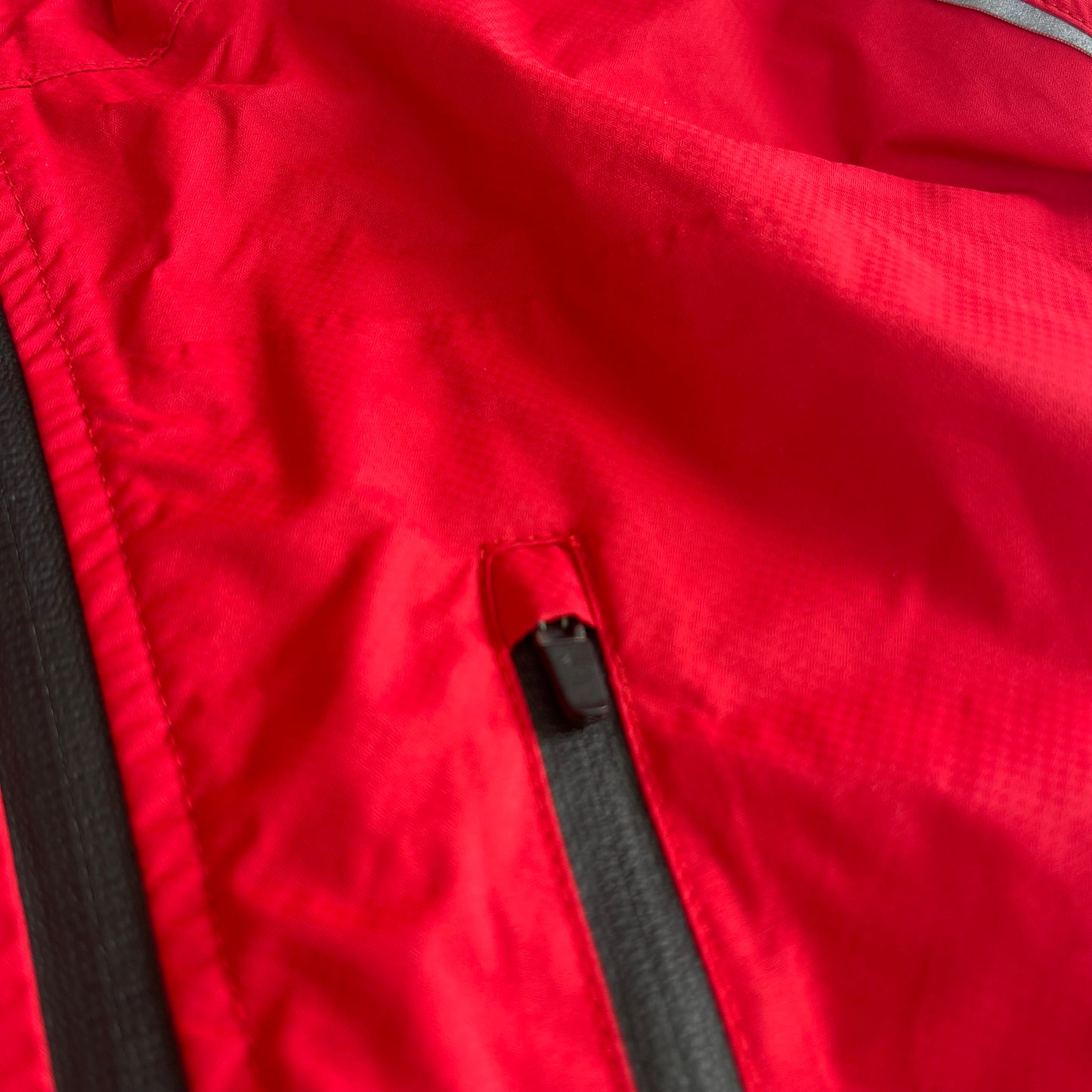 Wasserdichte Rad Jacke von Vaude (XL Herren) rot