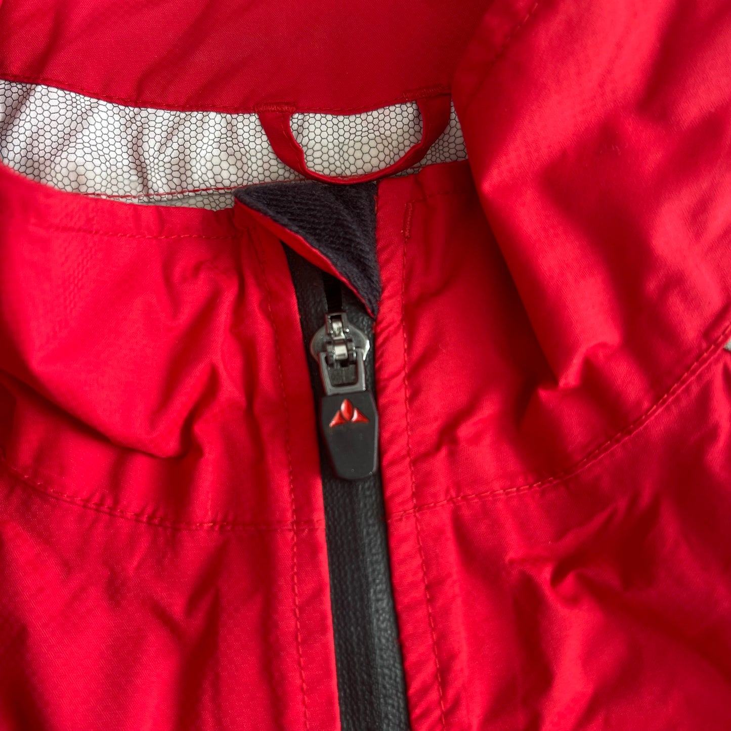Wasserdichte Rad Jacke von Vaude (XL Herren) rot