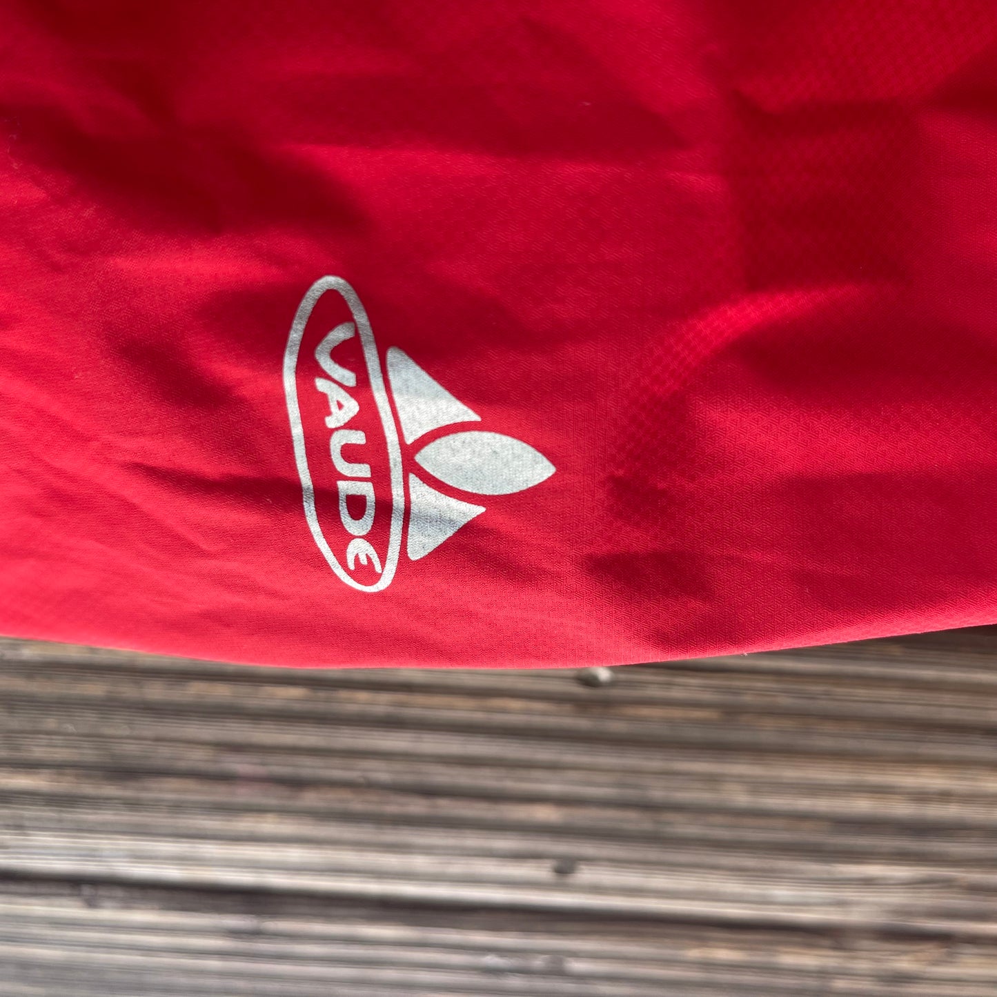 Wasserdichte Rad Jacke von Vaude (XL Herren) rot