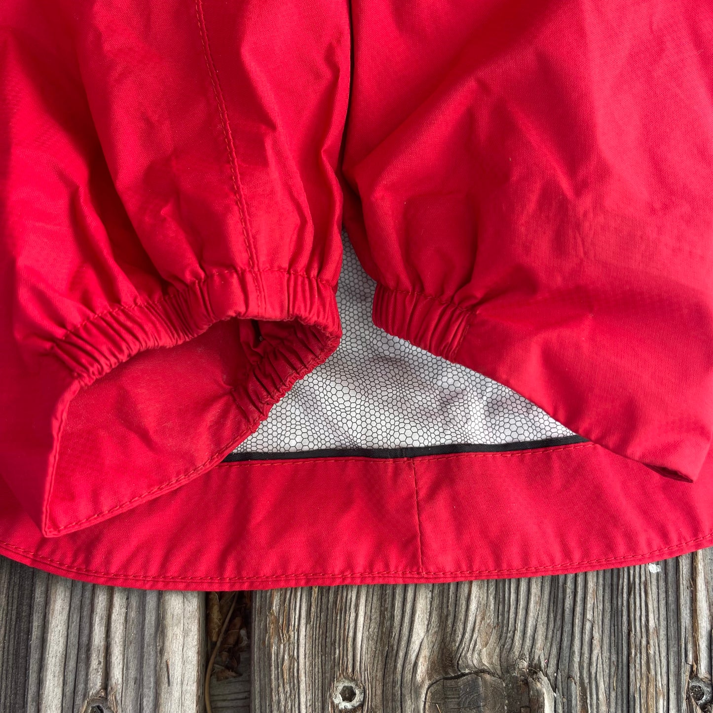 Wasserdichte Rad Jacke von Vaude (XL Herren) rot