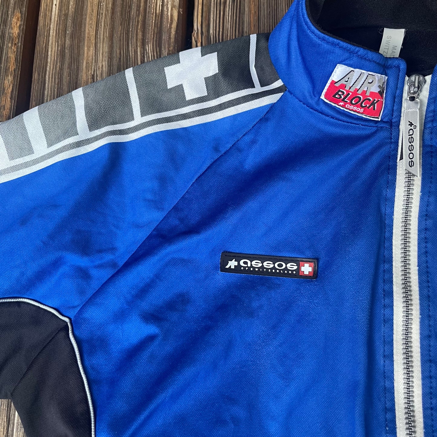 Radjacke von Assos Herren L blau