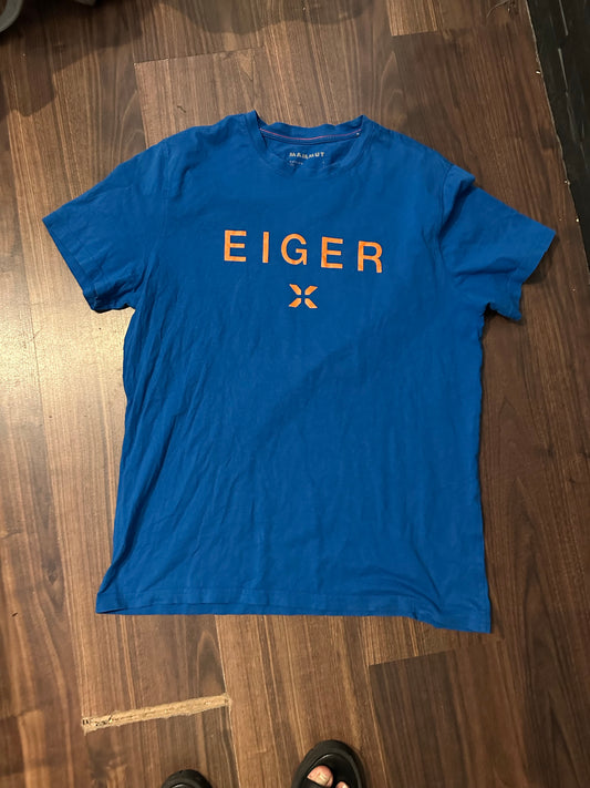Mammut Extreme T-Shirt (L Herren) blau mit Logo