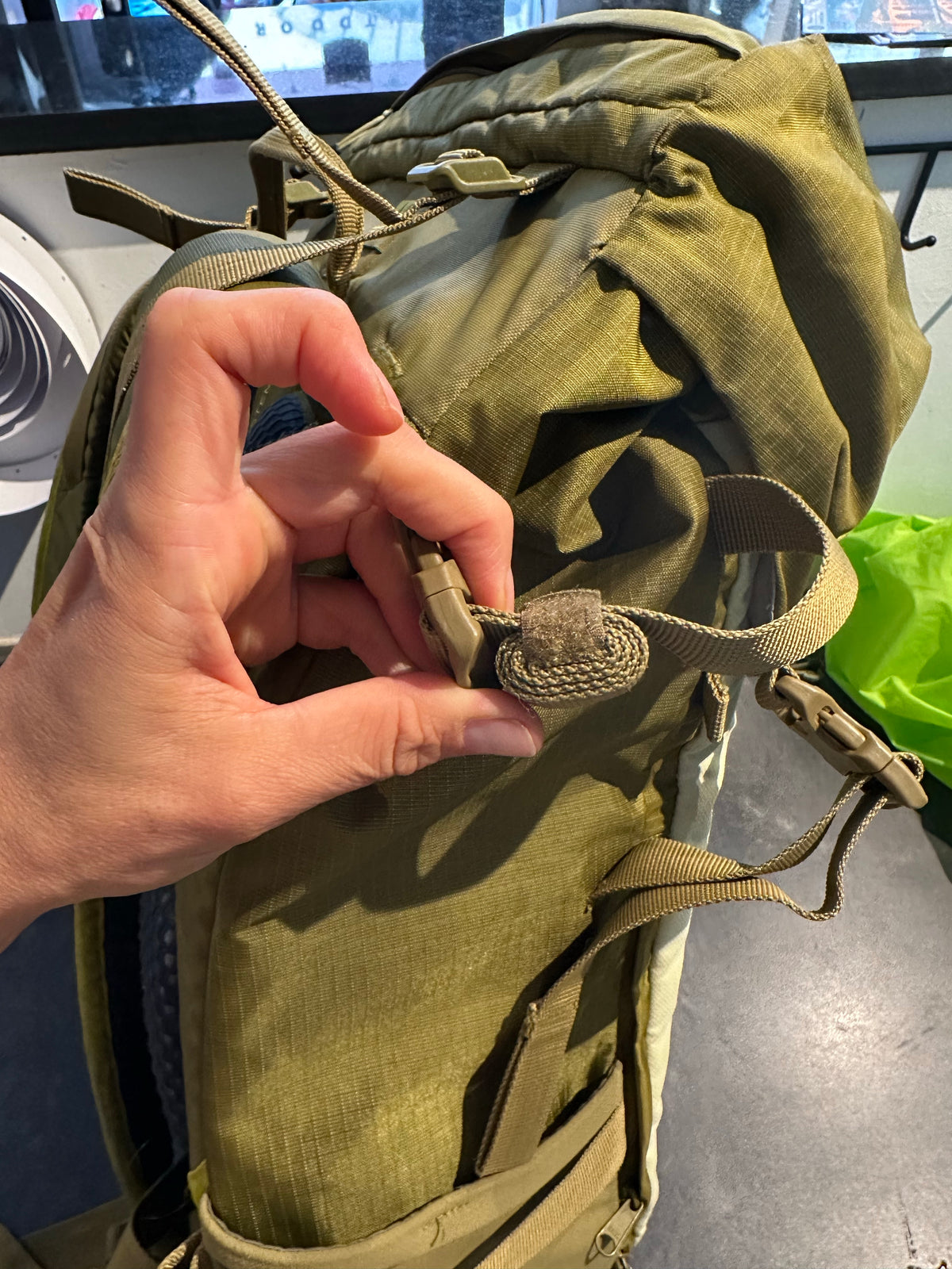 Rucksack Ortovox Traverse 30 Liter grün khaki