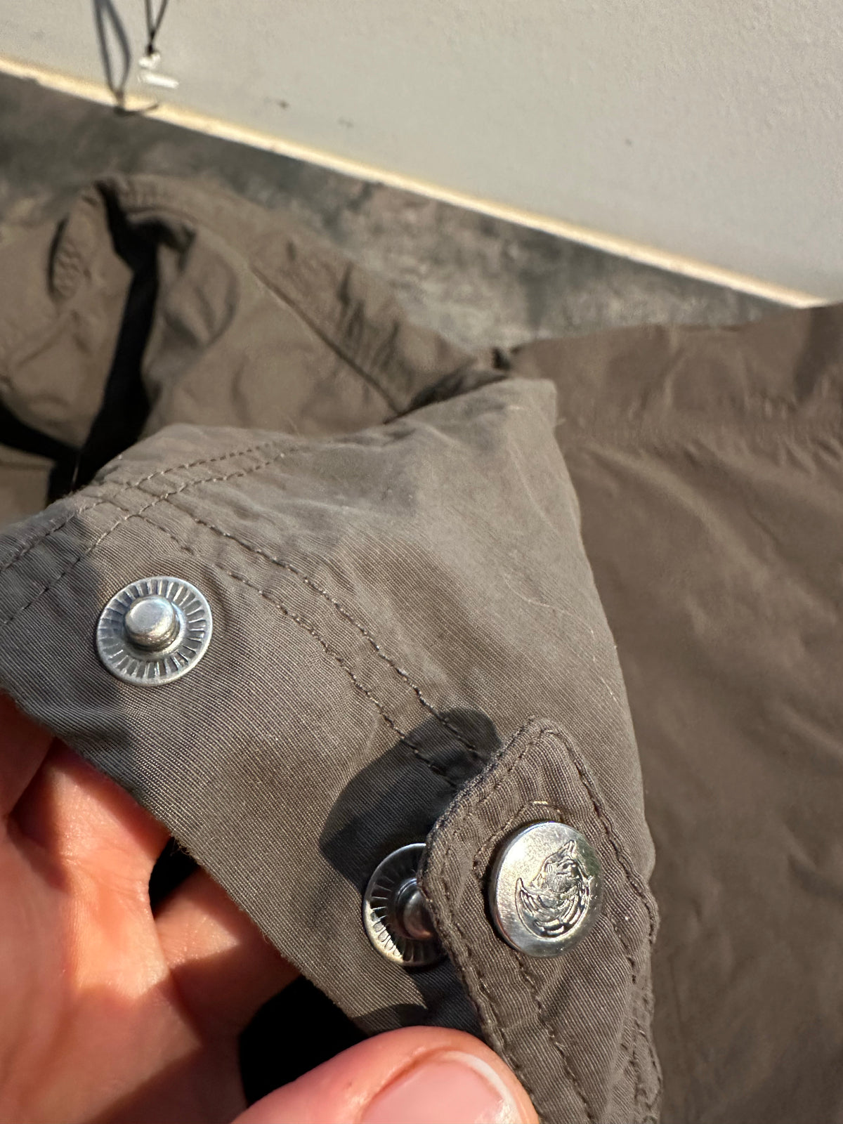 Regen Jacke Fjällräven (M Damen) anthrazit grau
