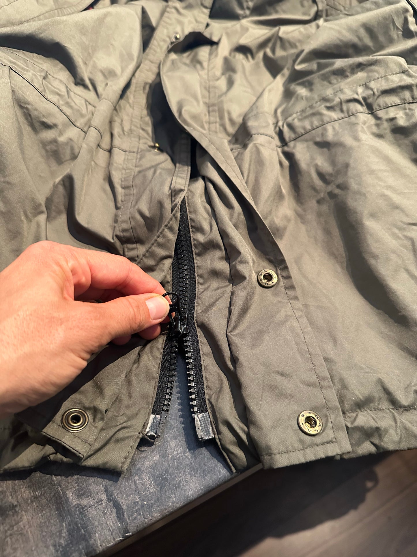 Fjällräven Regen Jacke (L-XL Herren) khaki