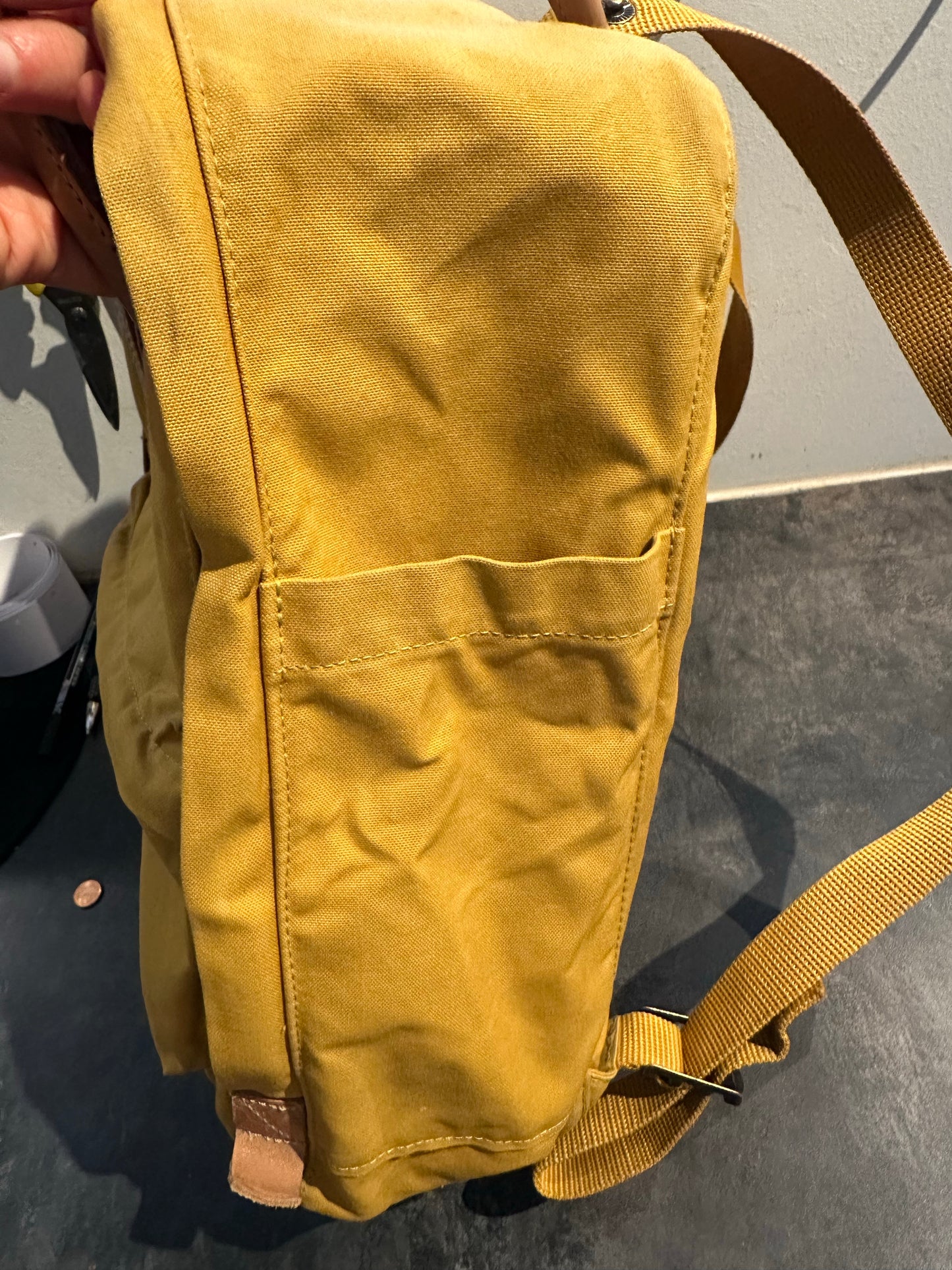 Fjällräven kanken Rucksack gelb