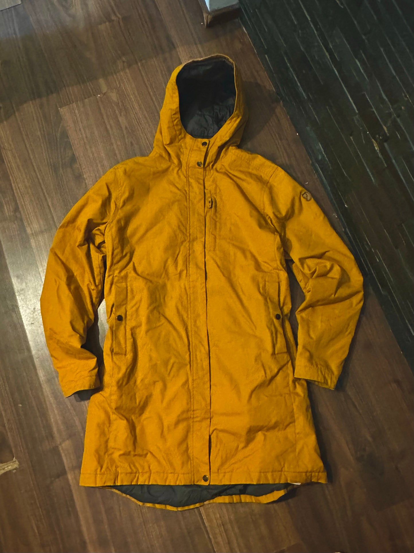 Jacke von Fjällräven (XL Damen) Kiruna Parka Mantel gelb