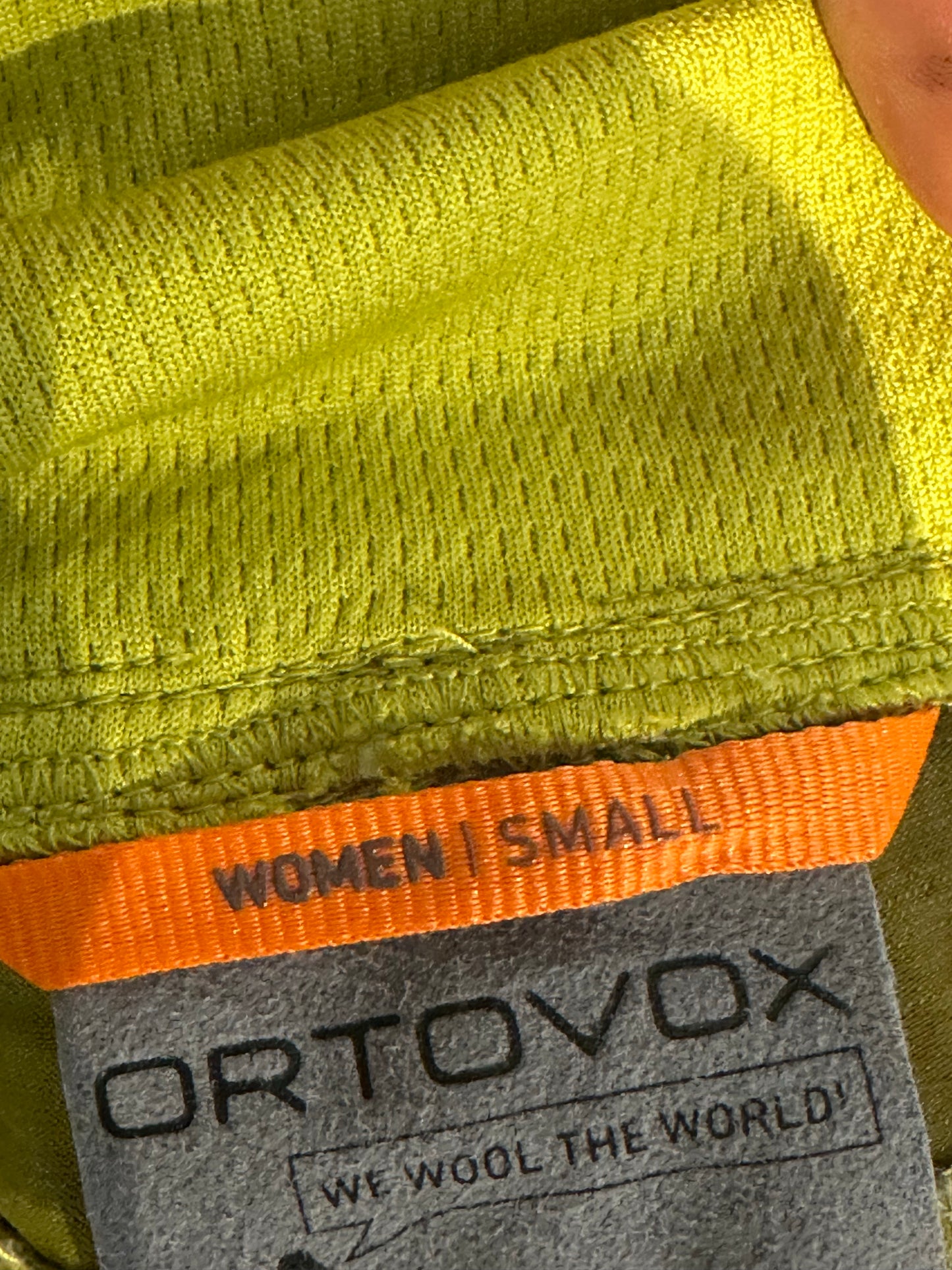 Kletter Hose von Ortovox Baumwolle (S Damen) olive grün
