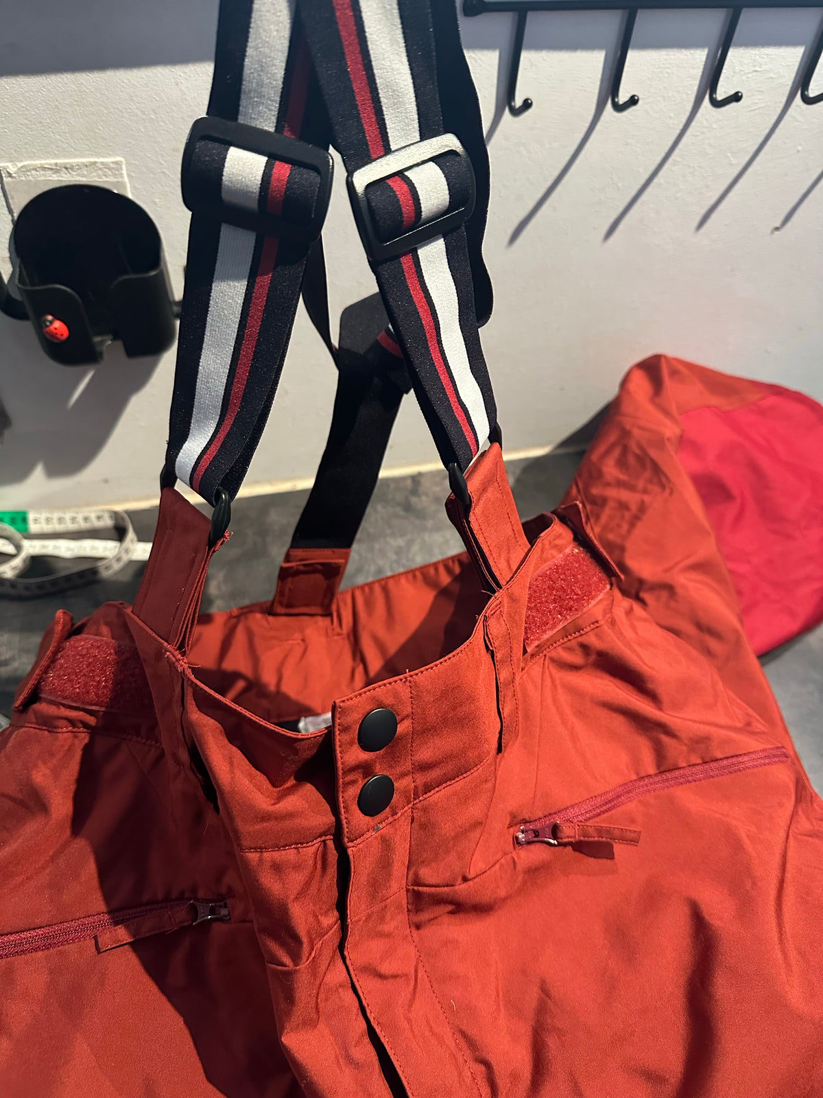 skihose decatlon rot herren L