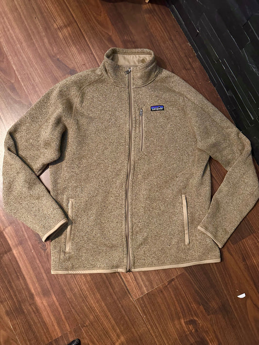 Patagonia Better Fleece Jacke (L Herren) beige