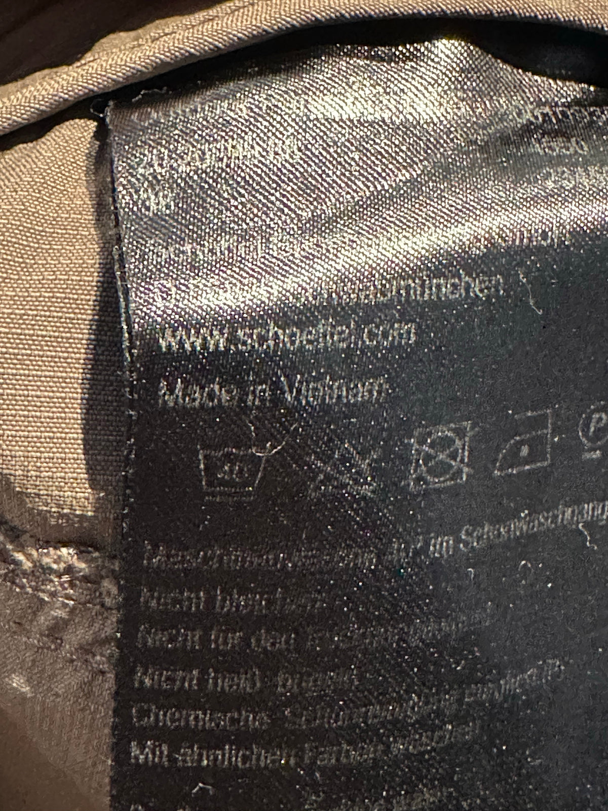 Hose von Schöffel (L Herren) braun