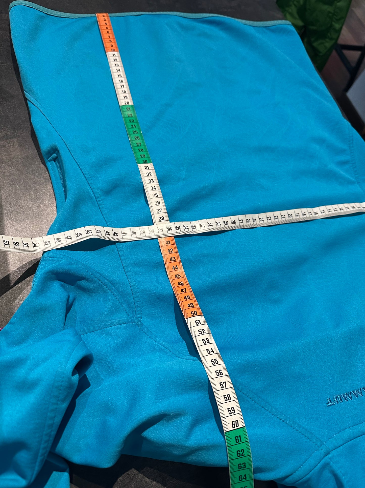 Jacke Mammut (M Damen) Windstopper Softech blau