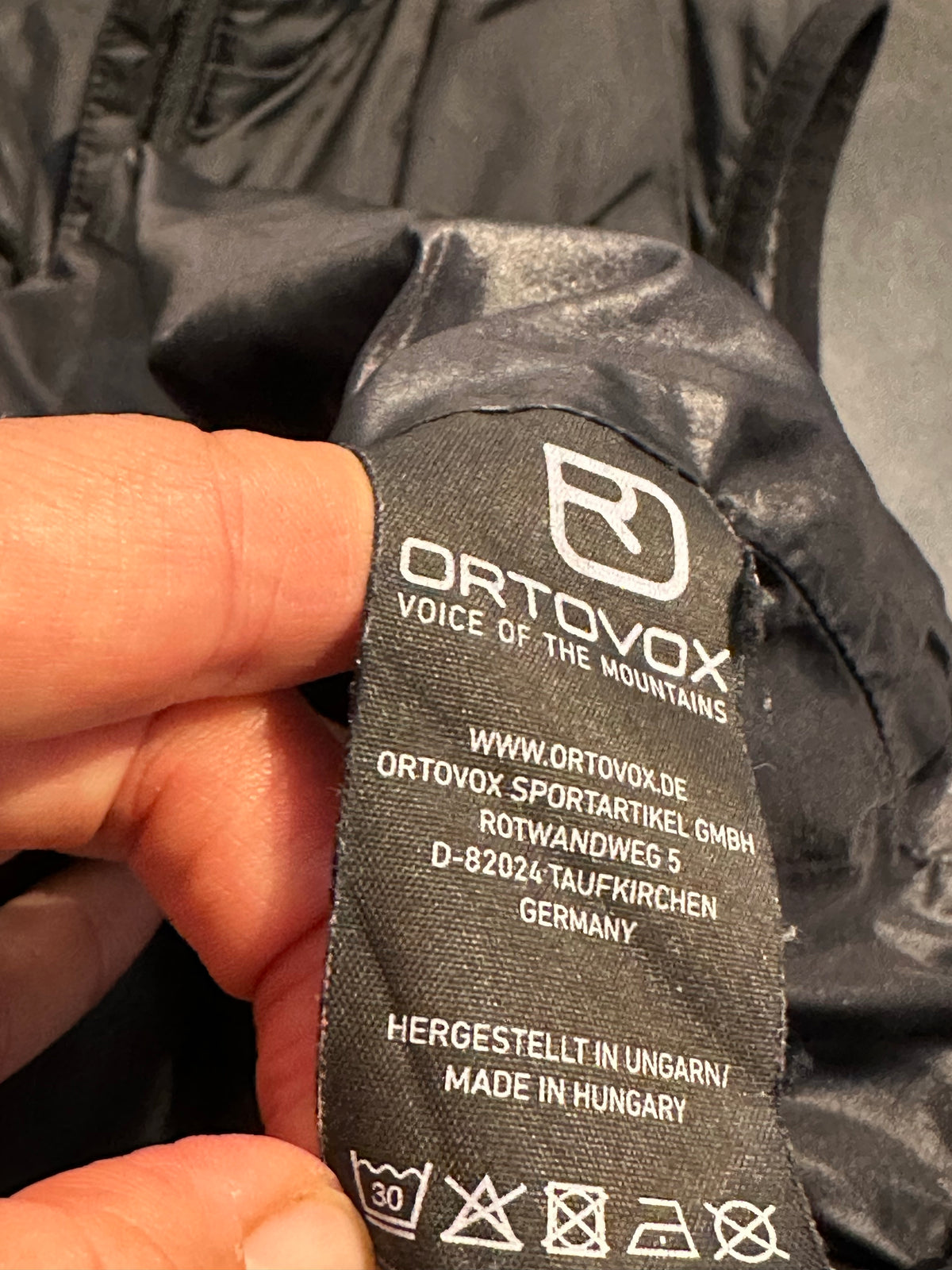 Weste von Ortovox Wolle Inside (S Damen) schwarz